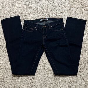 J Brand “Cut 655” Boot Cut Dark Blue Denim